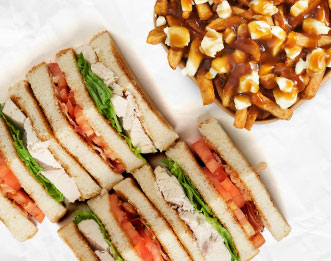 Picture of CLUB SANDWICH & POUTINE