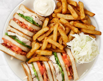 Picture of CLUB SANDWICH & FRIES